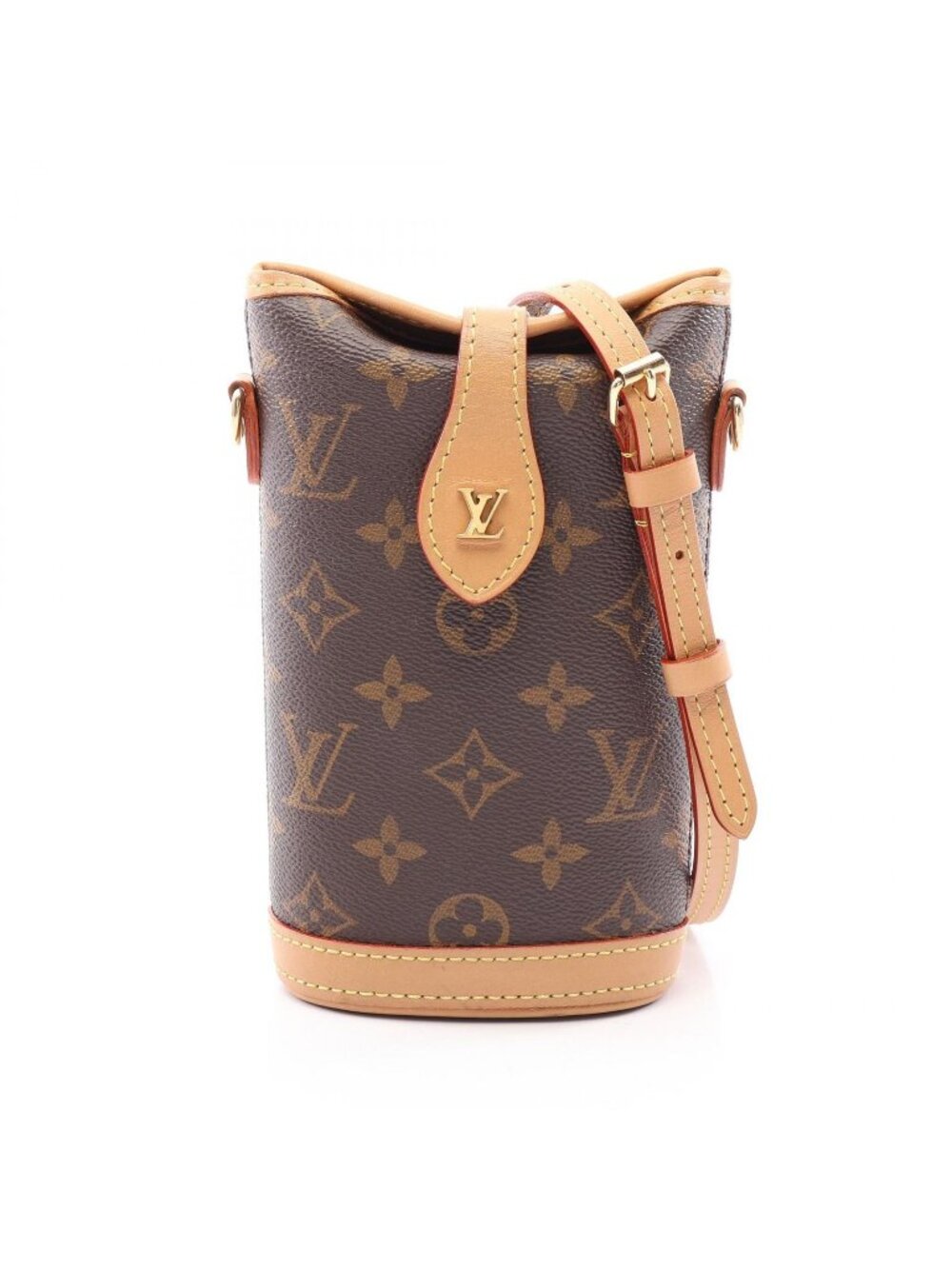 Louis Vuitton Shoulder Bag Fold Me Pouch Monogram Leather